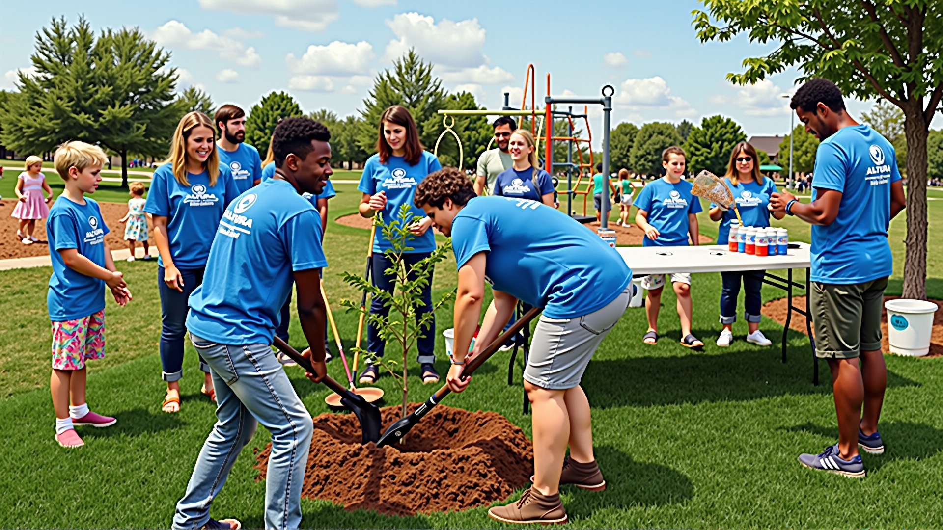 Community involvement by Altura Credit Union
